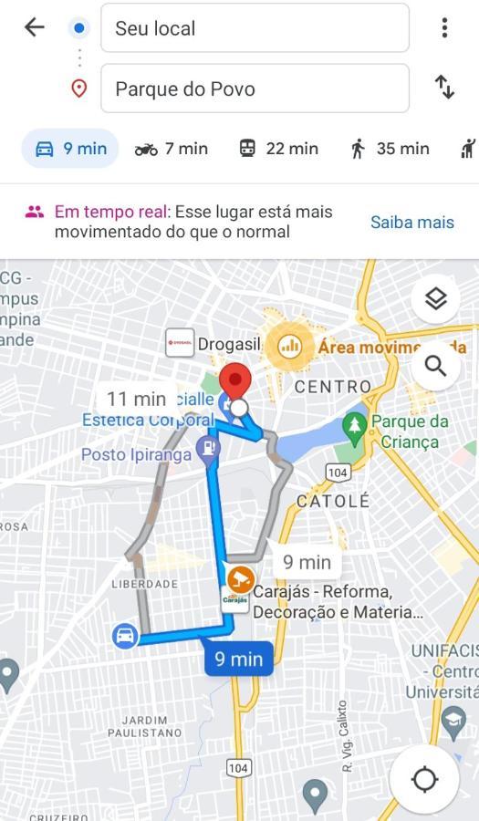 Apt 2 km de distância do Parque do Povo para o Maior São João do Mundo Campina Grande Exterior foto